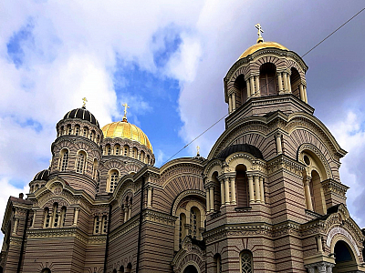 Pravoslavný kostel (Riga - Lotyšsko)