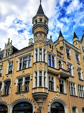 Secesní architektura (Riga - Lotyšsko)