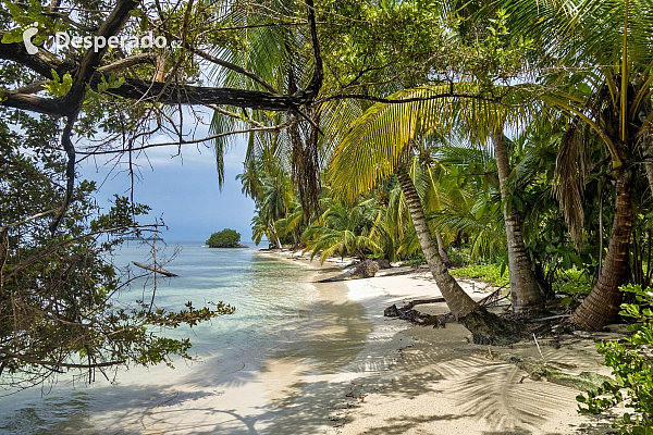 Tropický ráj na jednom z panamských ostrovů (Panama)