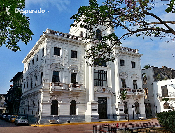 Čtvrť Casca Viejo v Ciudad de Panama (Panama)