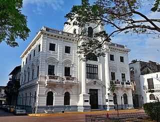 Čtvrť Casca Viejo v Ciudad de Panama (Panama)