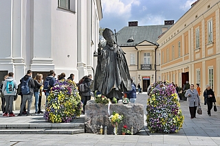Socha Jana Pavla II. (Wadowice - Polsko)