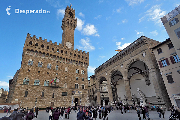 Palazzo Vecchio ve Florencii (Itálie)