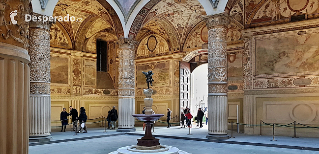 Palazzo Vecchio ve Florencii (Itálie)