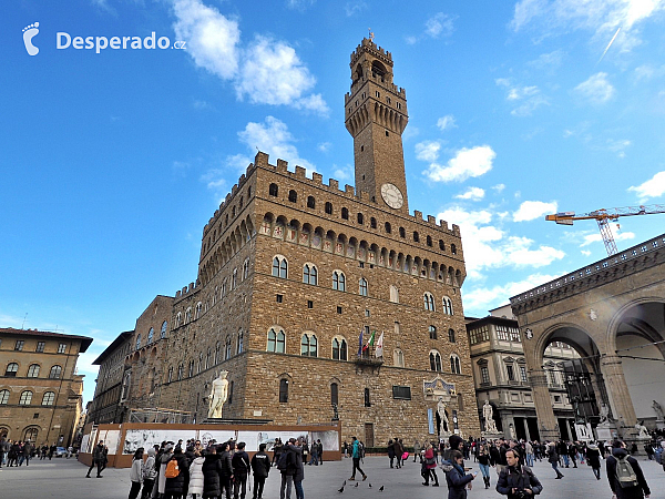 Palazzo Vecchio ve Florencii (Itálie)