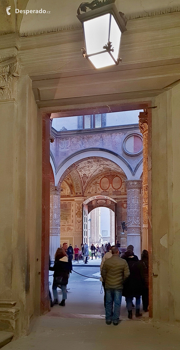 Palazzo Vecchio ve Florencii (Itálie)