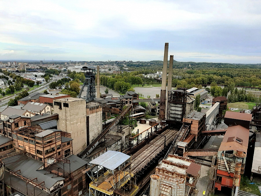 Výhled z Bolt Tower - Dolní oblast Vítkovice (Ostrava - Česká republika)