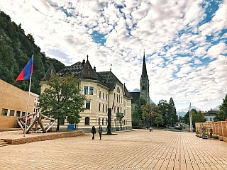 Vládní budova Lichtenštejnského knížectví (Lichtenštejnsko)
