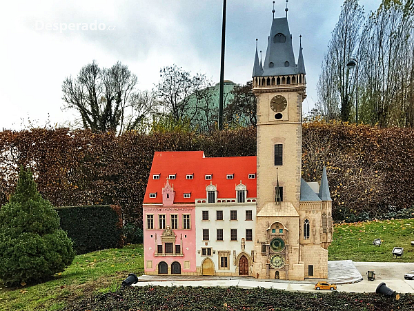 Pražský orloj v Mini Evropě (Brusel - Belgie)