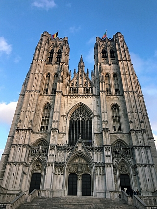 Katedrála sv. Michaela a sv. Gugula (Brusel - Belgie)