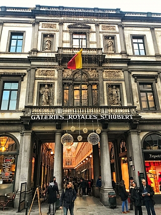 Nákupní galerie (Brusel - Belgie)