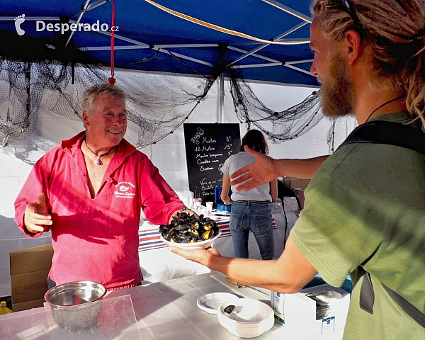 Mušle na festivalu (Baskicko - Francie)