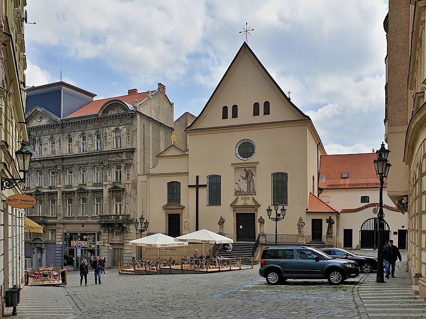 Kapucínská krypta v Brně (Česká republika)
