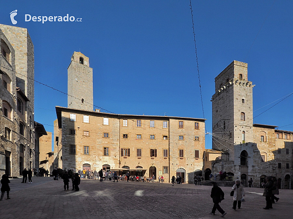 San Gimignano (Toskánsko - Itálie)