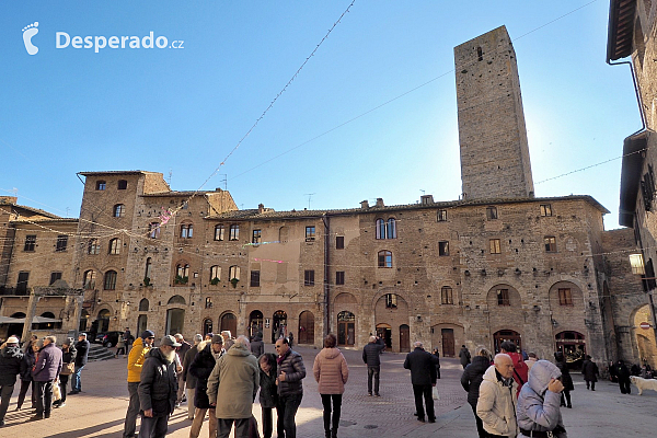 San Gimignano (Toskánsko - Itálie)