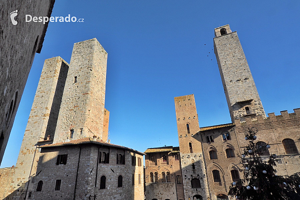 San Gimignano (Toskánsko - Itálie)