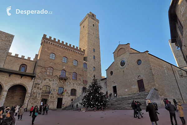 San Gimignano (Toskánsko - Itálie)