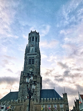 Zvonice Belfort (Bruggy - Belgie)