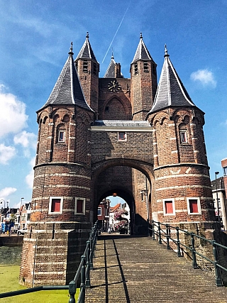 Městská brána Amsterdamse Poort (Haarlem - Nizozemsko)