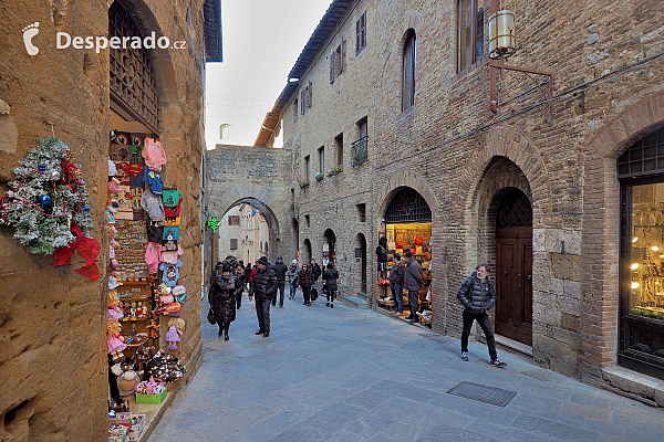 San Gimignano (Toskánsko - Itálie)