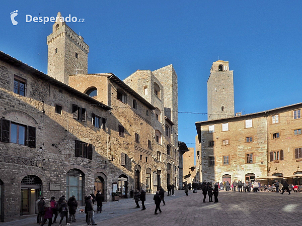 San Gimignano (Toskánsko - Itálie)