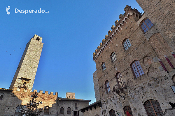 San Gimignano (Toskánsko - Itálie)