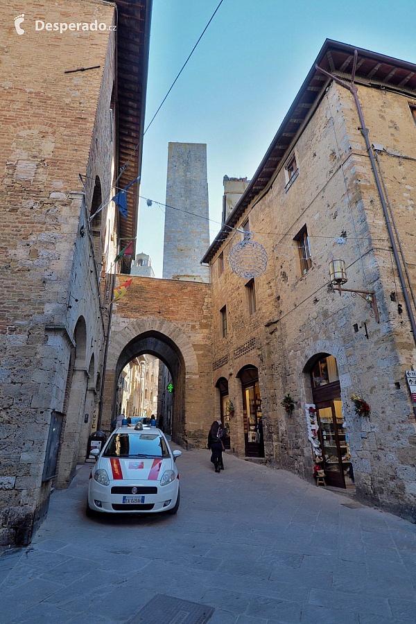 San Gimignano (Toskánsko - Itálie)