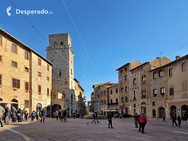 San Gimignano (Toskánsko - Itálie)