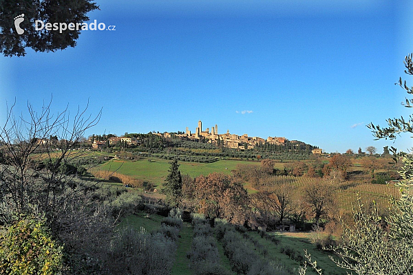 San Gimignano (Toskánsko - Itálie)