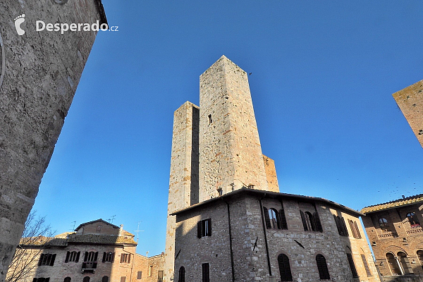 San Gimignano (Toskánsko - Itálie)