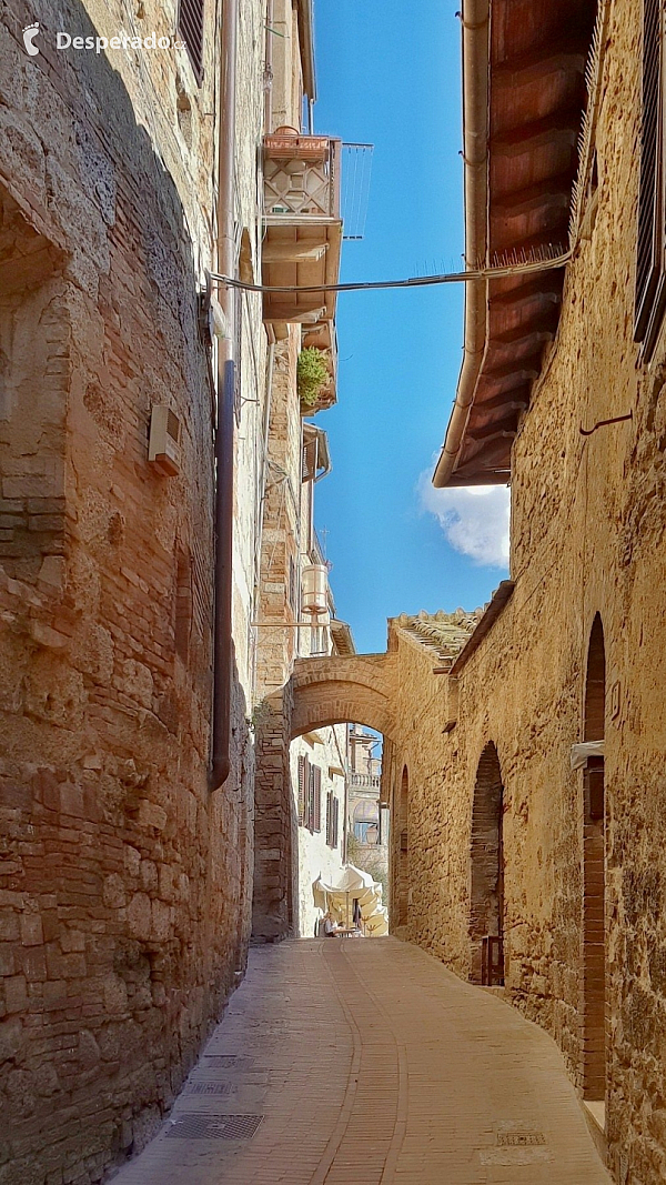 San Gimignano (Toskánsko - Itálie)