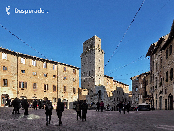 San Gimignano (Toskánsko - Itálie)