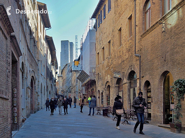 San Gimignano (Toskánsko - Itálie)