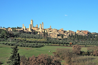 San Gimignano (Toskánsko - Itálie)