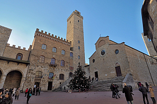 San Gimignano (Toskánsko - Itálie)