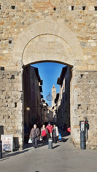 San Gimignano (Toskánsko - Itálie)