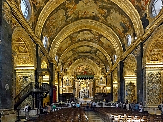 Katedrála svatého Jana Křtitele ve Vallettě (Malta)