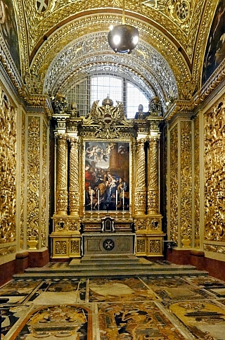 Katedrála svatého Jana Křtitele ve Vallettě (Malta)