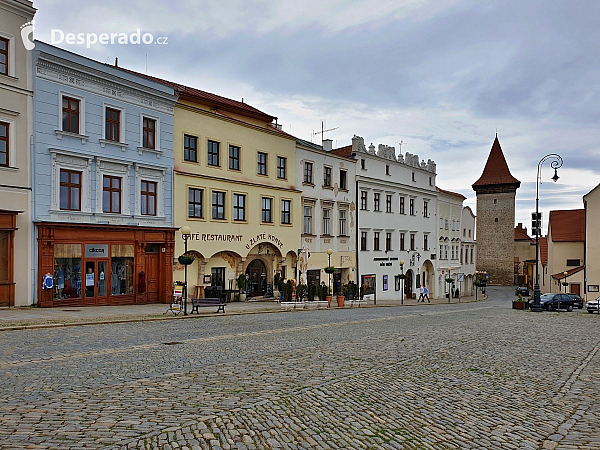 Masarykovo náměstí ve Znojmě (Česká republika)