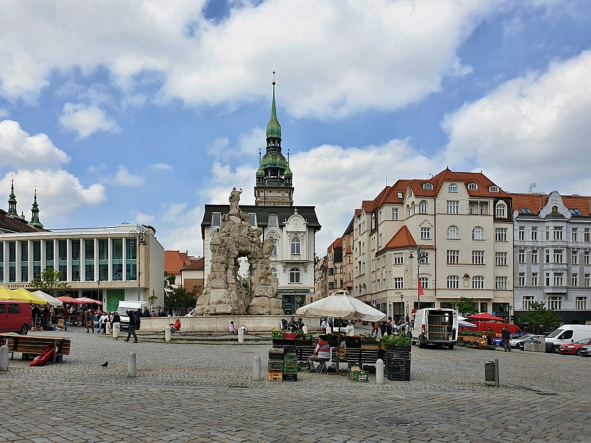 Zelný trh je už po staletí symbolickým centrem Brna