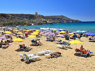 Pláž Golden Bay (Malta)