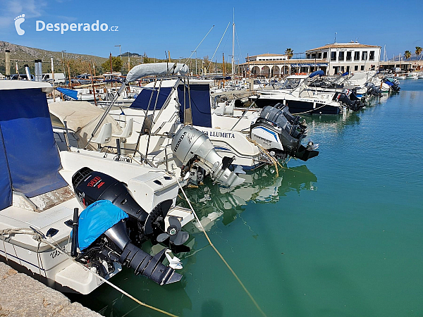 Port de Pollenca na ostrově Mallorka (Španělsko)