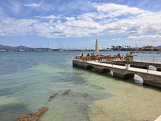 Port de Pollenca na ostrově Mallorka (Španělsko)