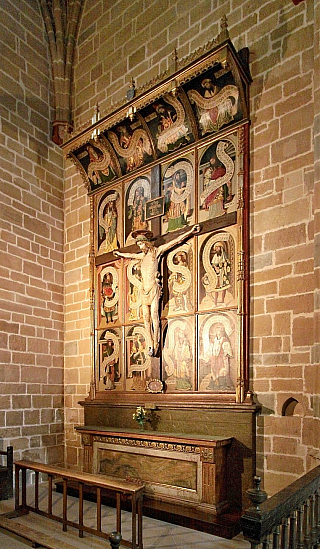 Katedrála v Pamploně (Navarra - Španělsko)