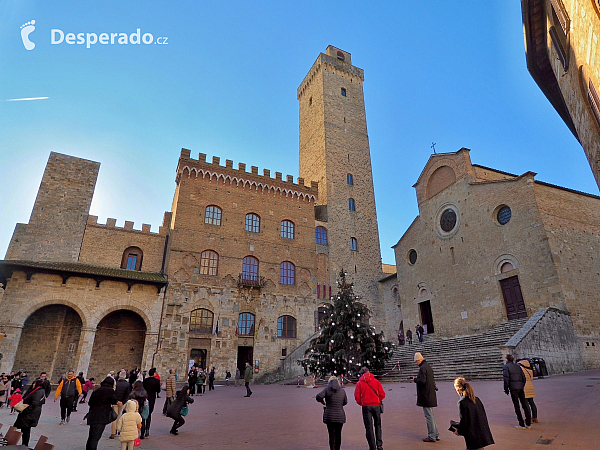 San Gimignano (Toskánsko - Itálie)