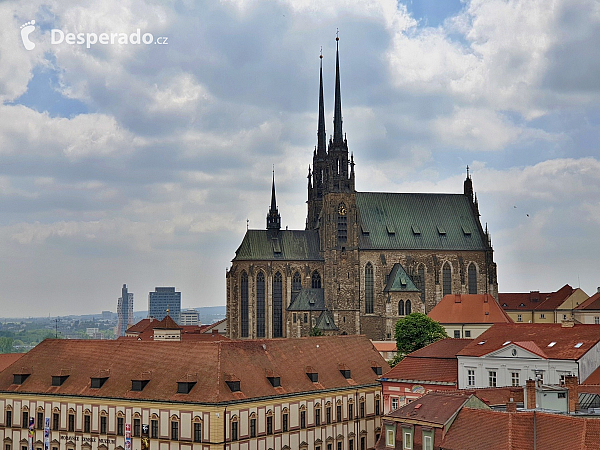 Stará radnice a výhled z radniční věže (Brno - Česká republika)