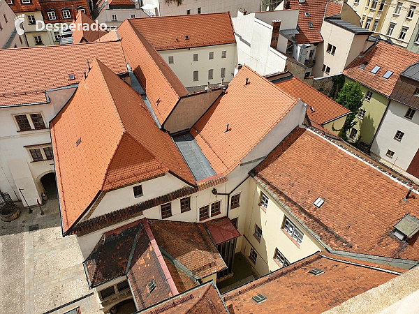 Stará radnice a výhled z radniční věže (Brno - Česká republika)