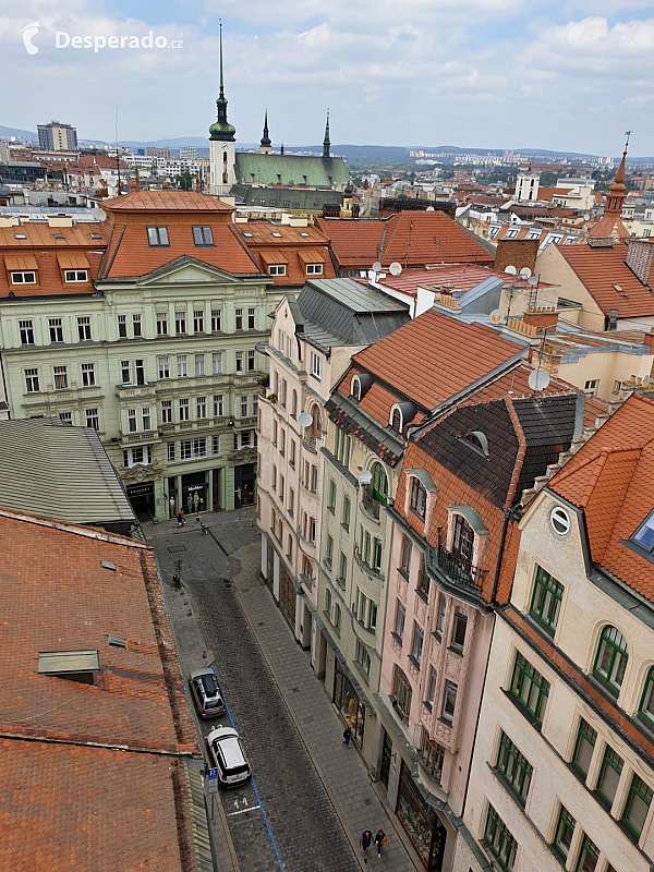 Stará radnice a výhled z radniční věže (Brno - Česká republika)