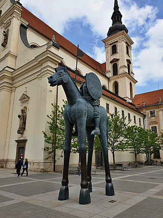 Socha Markraběte Jošta Lucemburského (Brno - Česká republika)