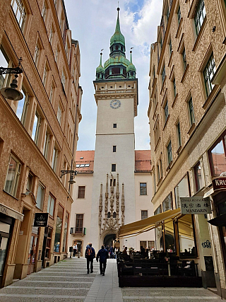 Stará radnice a výhled z radniční věže (Brno - Česká republika)